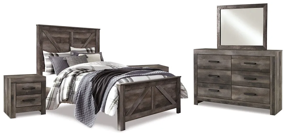 Wynnlow Crossbuck Bedroom Set