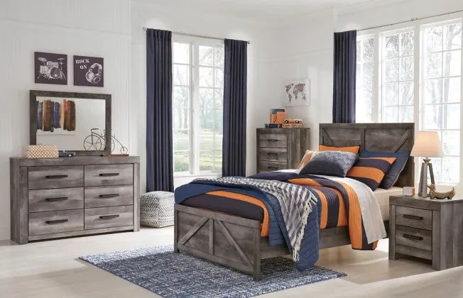 Wynnlow Crossbuck Bedroom Set