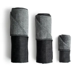 Zen Charcoal Towels - Dark Gray